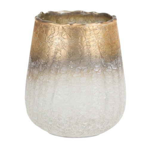 Gold Atop Candle Holder - Large