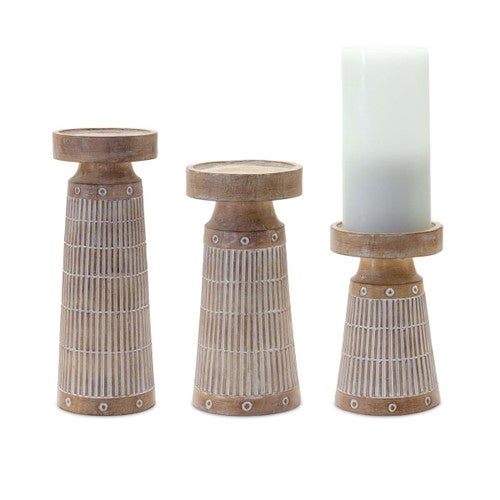 Reef Candle Holders - Set of 3
