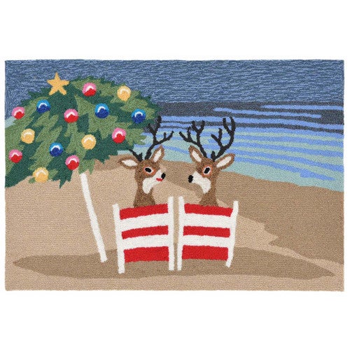 Reindeer Coastal Retreat Indoor/Outdoor Rugs