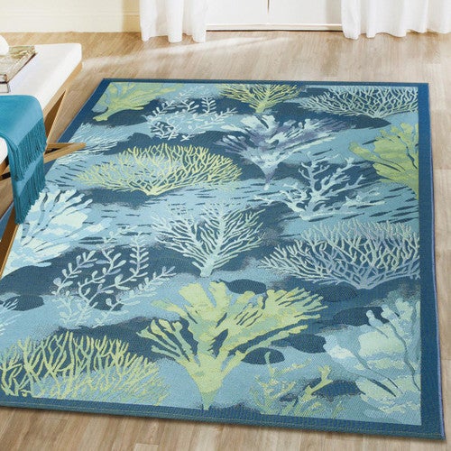 Ocean Coral Indoor/Outdoor Rug Collection