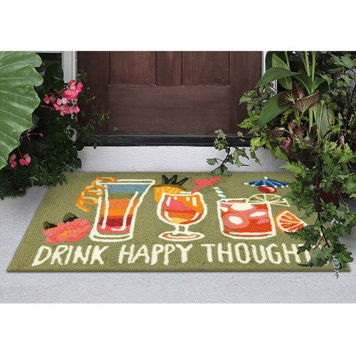 Delightful Drinks Indoor/Outdoor Rug - 2 x 3 - OUT OF STOCK