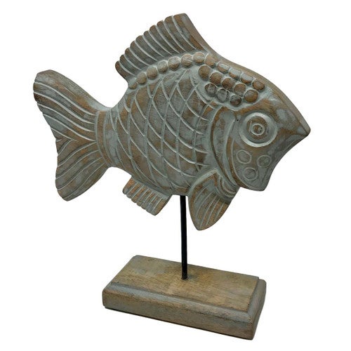 Damselfish Carved Fish