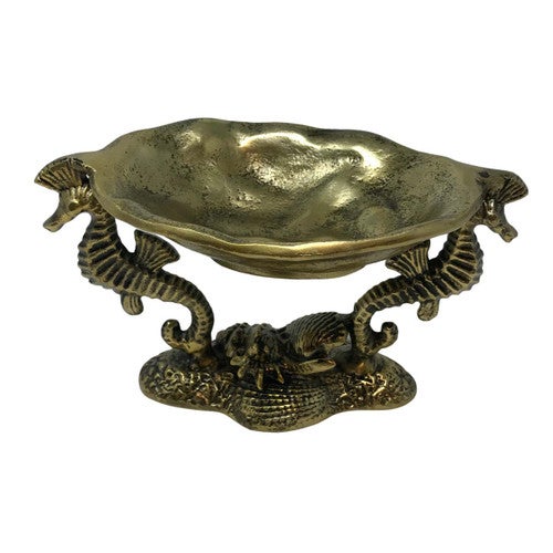 Seahorse Floor Serving Bowl