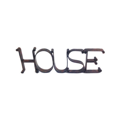 Beachy Home Metal Cutout Sign
