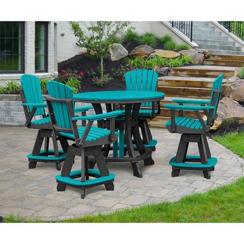 Montego Bay Table & Swivel Chair Set