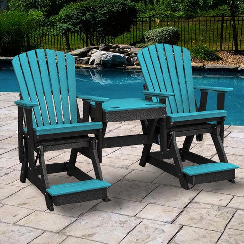 Montego Bay Balcony Gliders with Center Table