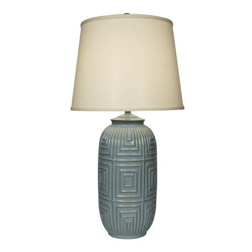 Seashell Mist Squares Table Lamp