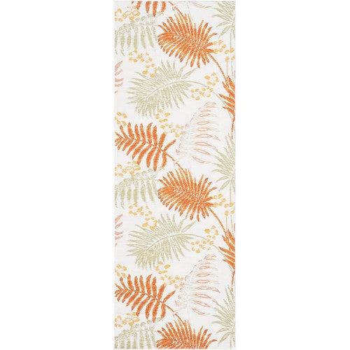 Palm Island Sunset Orange Indoor/Outdoor Rug - 2 x 8 - OUT OF STOCK UNTIL 06/18/2025