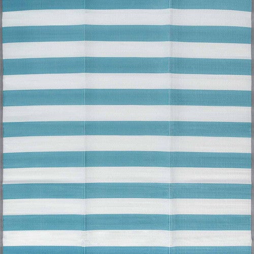 Beach Day Stripes Indoor/Outdoor Utility Mat - 4 x 6