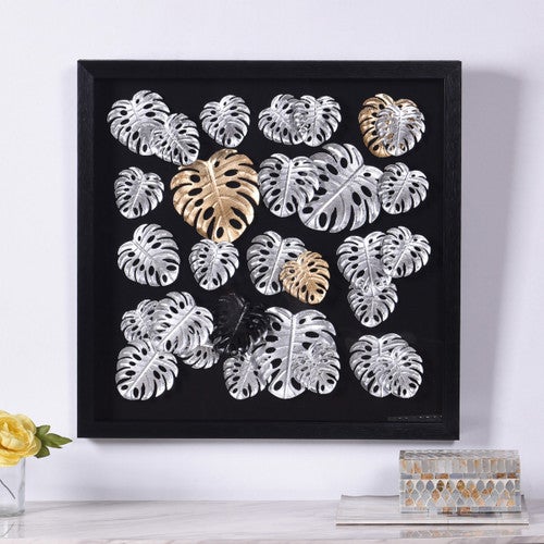 Metallic Palm Paradise Wall Art