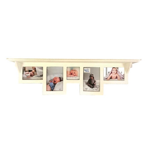 Coastal Memories 5 Photo Wall Shelf