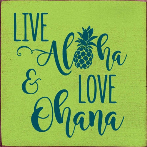 Ohana Love Wall Art