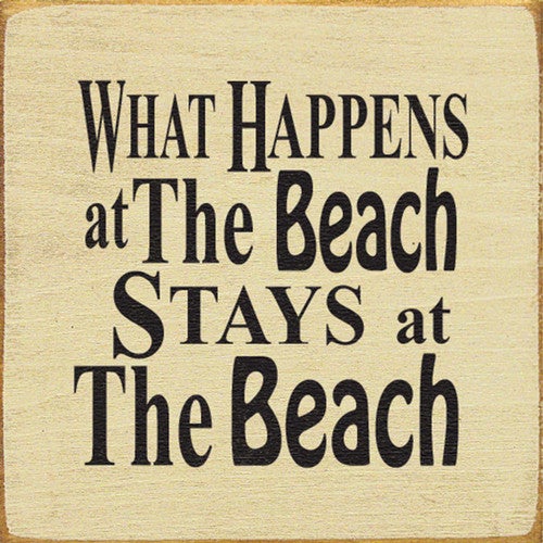 Happenings At Beach Wall Art