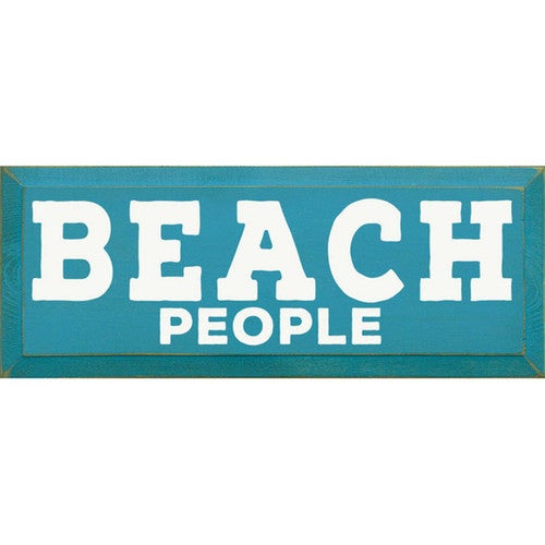 Beach People Wall Art