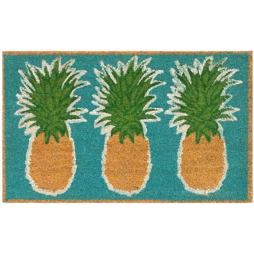Three Pineapples Coir Mat Collection