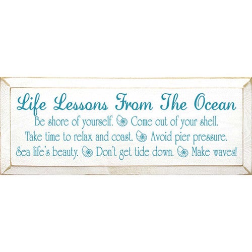 Ocean Wisdom Lesson Wall Art