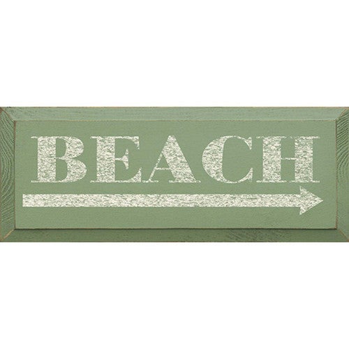 Sage Beach Arrow Wall Art