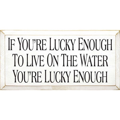 Lucky Enough Wall Art