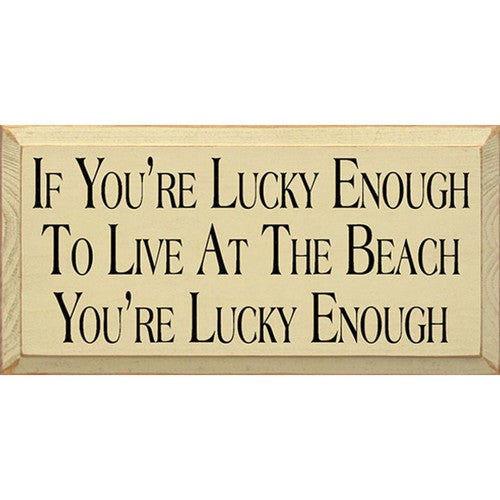 Seaside Blessing Wooden Wall Art