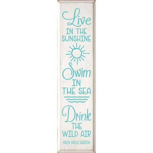 Live In The Sun Wall Art