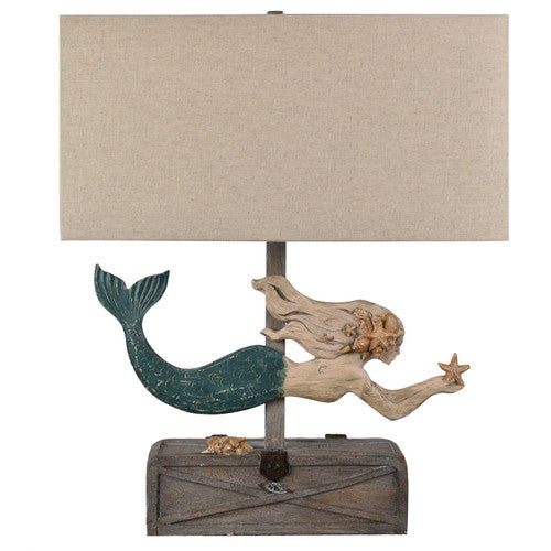 Grayson Mermaid Table Lamps - Set of 2