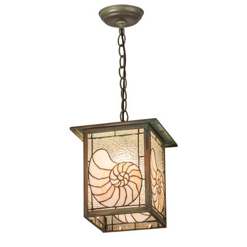 Sparkling Seashell Pendant Light