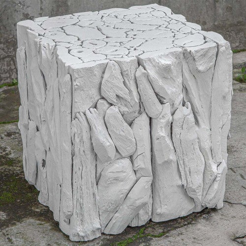 Whitewood Teak Cube