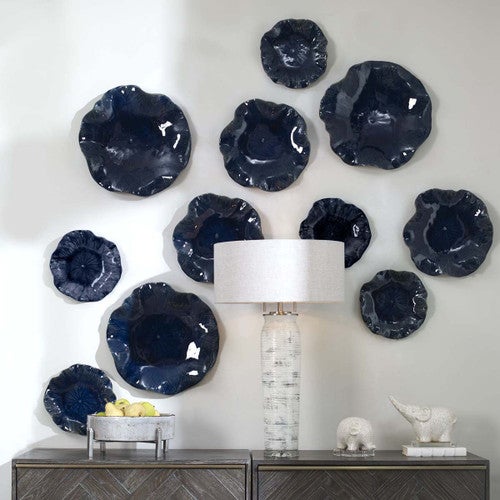 Danville Ceramic Wall Art - Set of 3
