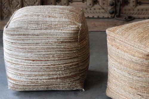 Aruba Beige Pouf