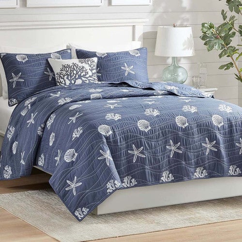 Coastal Breeze Reversible Quilt Collection