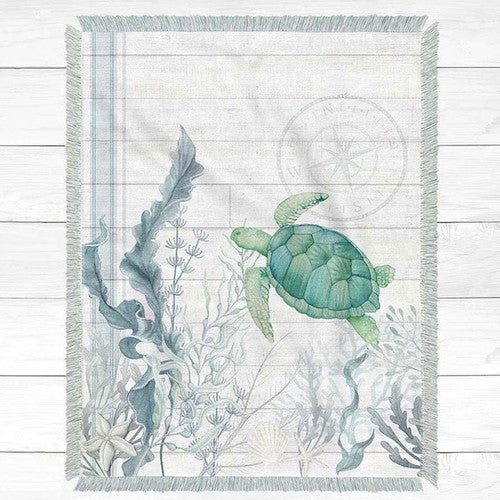 Turtle Reef Throws