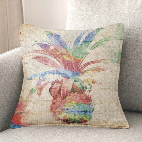 Pineapple Rainbow Pillow