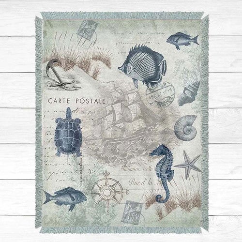Ship Voyage Throw - Large