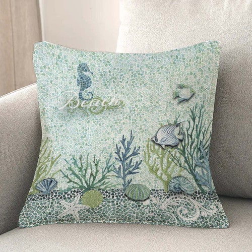 Reef Mosaic Pillow