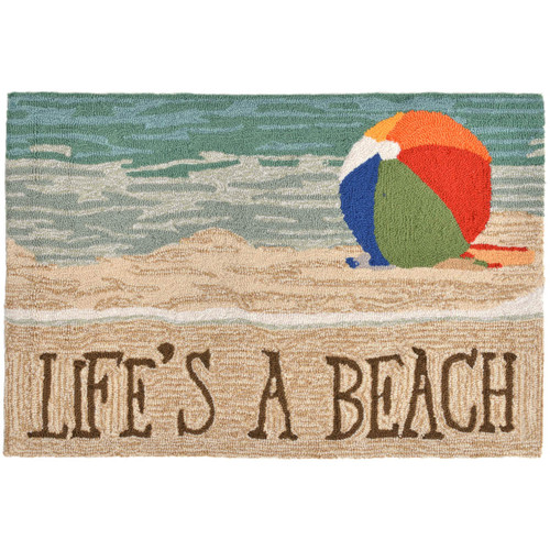 Beach Ball Indoor/Outdoor Rug - 20 x 30