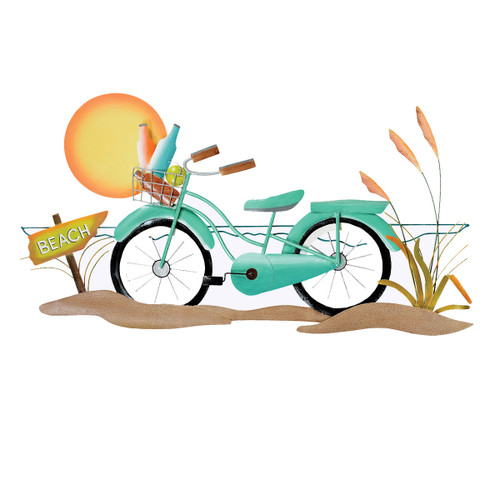 Beach Bike Wall Art