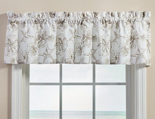 Coastal Cove Valance - OVERSTOCK