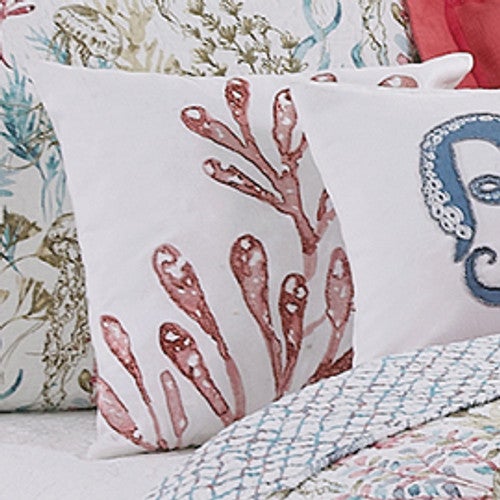 Colorscape Coral Accent Pillow