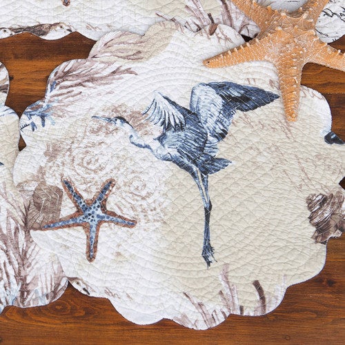 Catalina Island Round Placemats - Set of 6