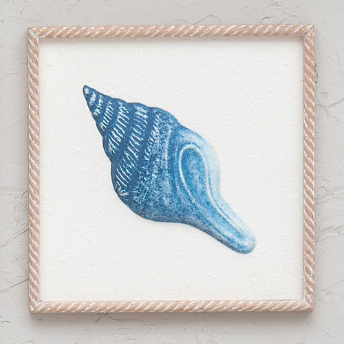 Indigo Isle Conch Shell Wall Art