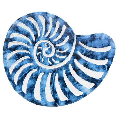 Indigo Beach Sea Snail Wall Art - CLEARANCE