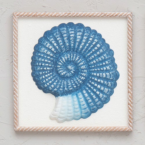 Indigo Isle Sea Snail Wall Art