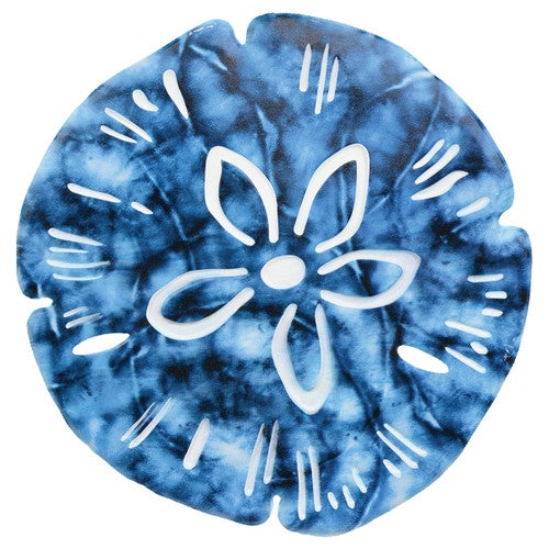 Indigo Beach Sand Dollar Wall Art - CLEARANCE