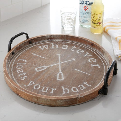 Whatever Floats Your Boat Wood Tray
