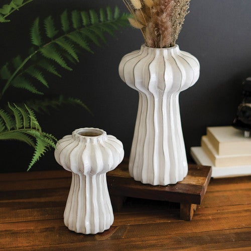 Ceramic Jellyfish Vases - Set of 2 - OVERSTOCK