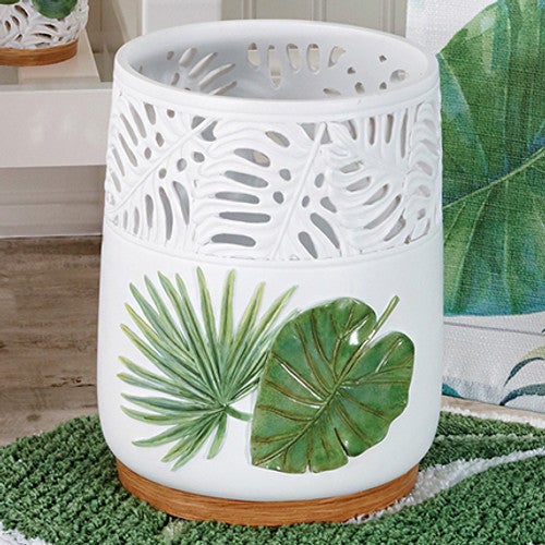 Paradise Palms Waste Basket