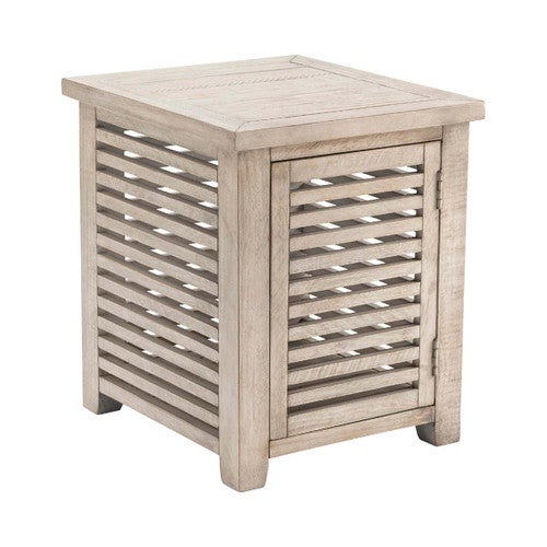Tranquil Tides Slated End Table
