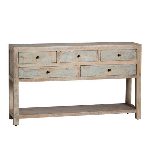 Aqua Vista Console Table