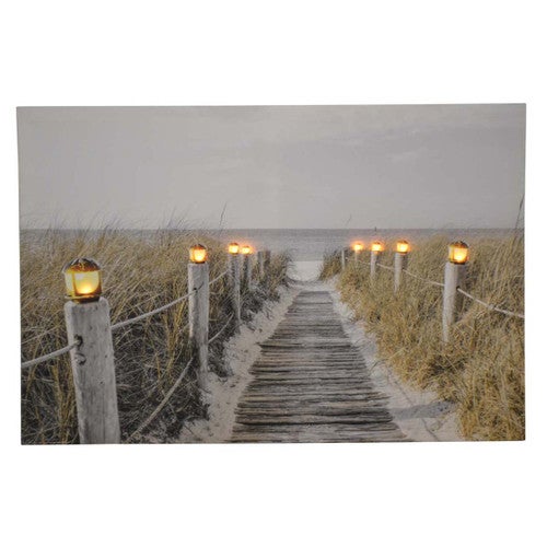 Oceans Path Light Up Wall Art