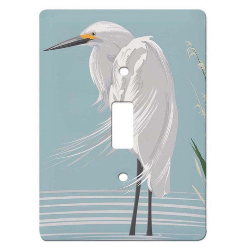 Great Egret Switch Plates